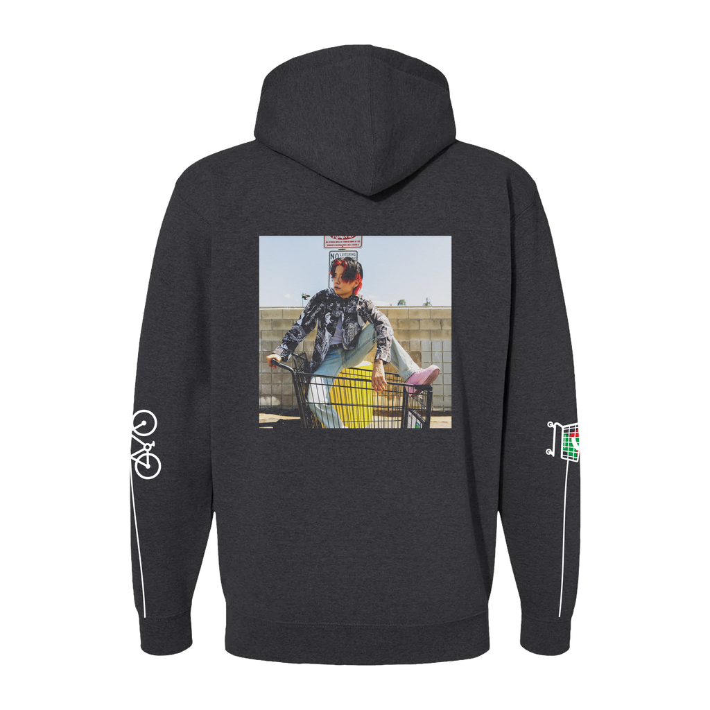 a little messed up traffic cone zip up hoodie (PRE ORDER)
