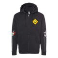 a little messed up traffic cone zip up hoodie (PRE ORDER)